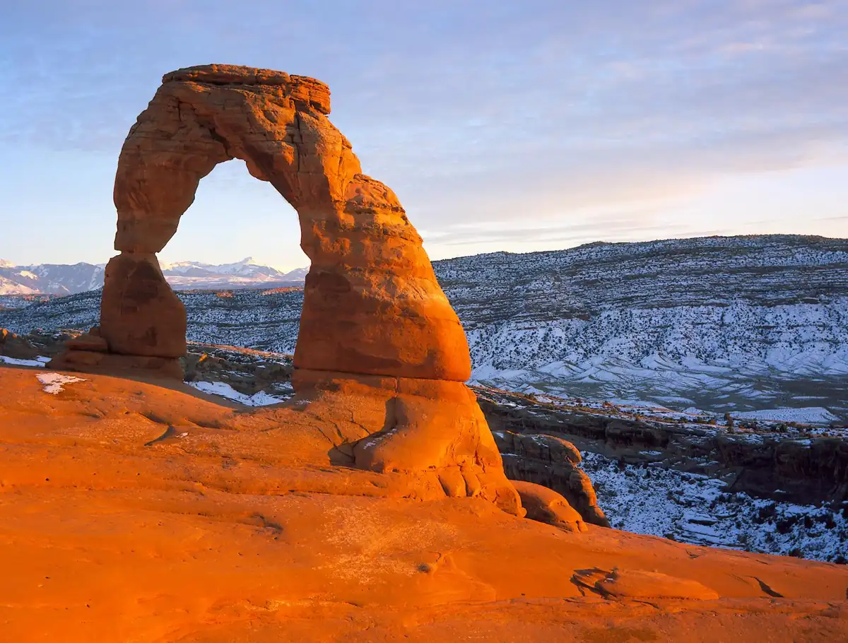 Delicate Arch in Arches National Park Utah